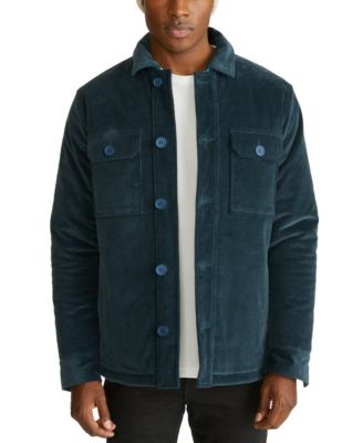 Hudson - Men's Corduroy Shirt Jacket with Quilted Liner