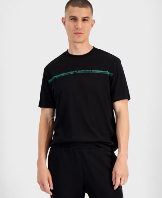A|X Armani Exchange - Men's Short Sleeve Crewneck Logo Graphic T-Shirt