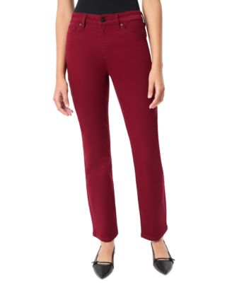 Jones New York - Petite Lexington Straight High-Rise Jeans