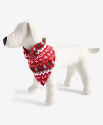 Holiday Lane - Merry Printed Pet Bandana