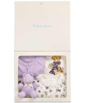 Polo Ralph Lauren - Baby Girls Polo Bear Gift Set