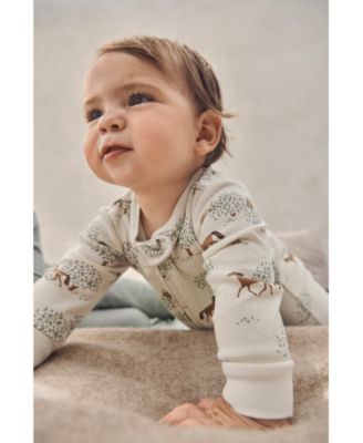 Carter's - Baby Cotton Sleep & Play Wild Horses Footed Pajamas