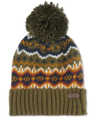 Barbour - Men's Case Fair Isle Pom-Pom Beanie