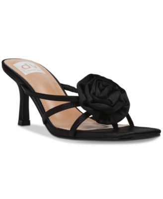 DV Dolce Vita - Women's Zelly Strappy Rose Slide Dress Sandals