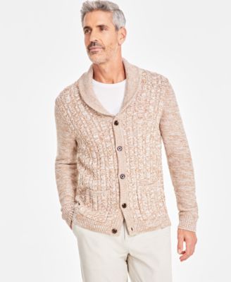 Club Room - Men's Chunky Shawl Collar Cardigan Sweater