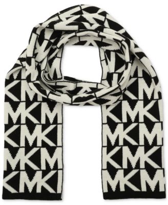 Michael Kors - Major MK Repeating Logo Knit Scarf