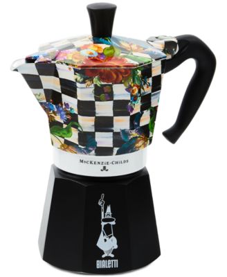 Mackenzie-Childs - Courtly Flower Market 6-Cup Moka Coffee Pot