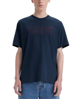 Levi's - Men's Relaxed Fit Short Sleeve Crewneck Logo Graphic T-Shirt