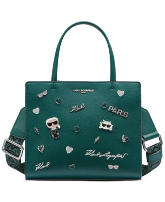 KARL LAGERFELD PARIS - Maybelle Characters Large Satchel