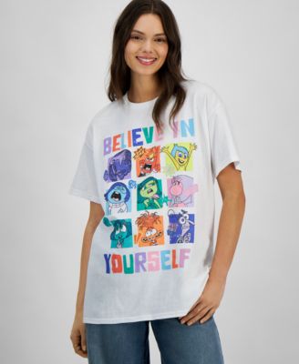 Love Tribe - Juniors' Inside Out Graphic Print Short-Sleeve T-Shirt