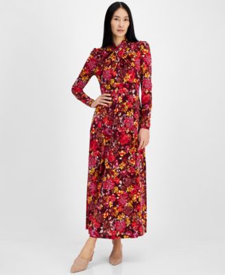 RACHEL Rachel Roy - Women's Harland Floral-Print A-Line Dress