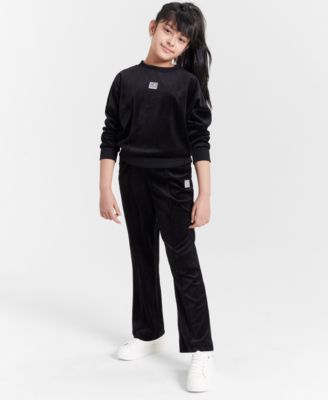 Calvin Klein - Big Girls Luxe Velour Sweatshirt