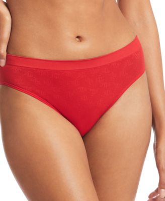 Lauren Ralph Lauren - Women's Monogram Mesh Jacquard Bikini Brief Underwear