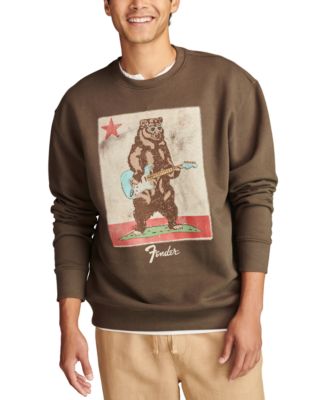 Lucky Brand - Men's Fender Bear Graphic Sweatshirt