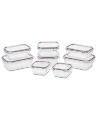 Sedona Kitchen - 16-Pc. Glass Food Storage Container Set
