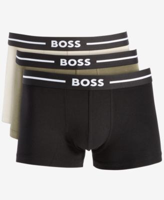 Hugo Boss - Men's Bold 3-Pk. Logo Waistband Trunks