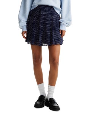 Tommy Jeans - Women's Star Print Pleated Mini Skirt