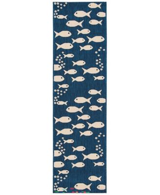 Safavieh - Courtyard I CY601258 2'3"x10' Runner Area Rug