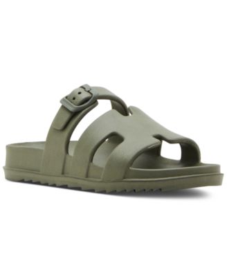 Madden Girl - Darliing Banded Footbed Slide Sandals