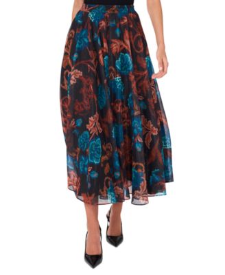 Parker - The Emily Floral-Print Relaxed Maxi Skirt