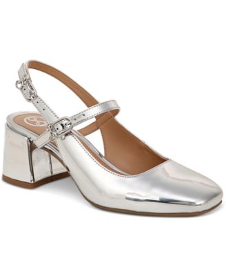 Sam and Libby - Grace Block-Heel Slingback Pumps