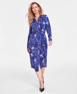 I.N.C. International Concepts - Women's Printed Shirtdress