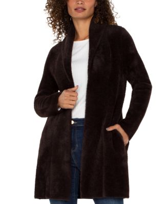 Liverpool Los Angeles - Women's Shawl-Collar Sweater Jacket