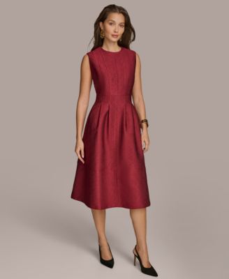 Donna Karan New York - Women's Jacquard Midi Dress