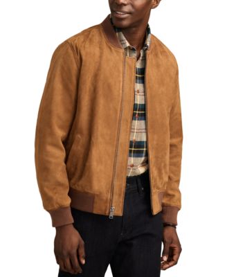 Lucky Brand - Men's Suede Bomber Jacket