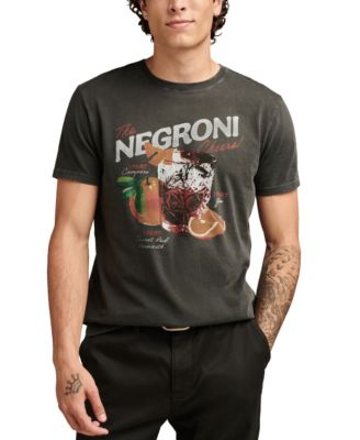 Lucky Brand - Men's Negroni Short Sleeve Crewneck Graphic T-Shirt