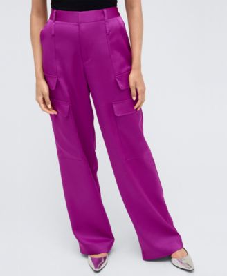 Kenneth Cole - Women's High-Rise Double Cargo Pants