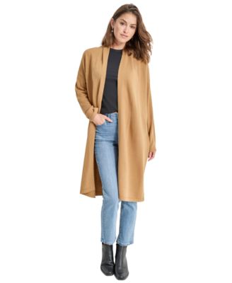 DKNY Jeans - Women's Shawl-Collar Open-Front Long Cardigan