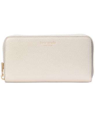 kate spade new york - Leather Zip-Around Continental Wallet