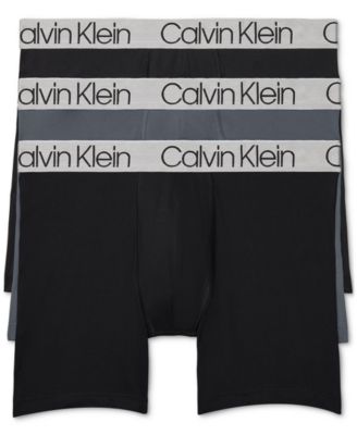 Calvin Klein - Men's Chromatic Microfiber Boxer Brief Underwear, Pack of 3