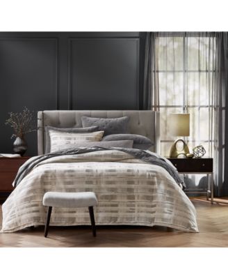 Hotel Collection - Broken Stripe  Duvet, Created for Macy's
