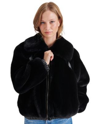Steve Madden - Women's Zephrine Faux-Fur Jacket