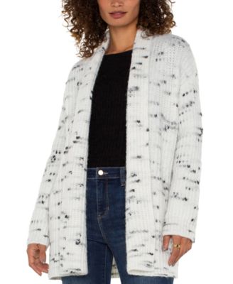Liverpool Los Angeles - Women's Open-Front Marled Cardigan