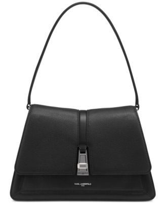 KARL LAGERFELD PARIS - Mercerie Medium Leather Satchel