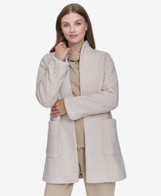 Halston - Women's Boucl&eacute; Topper Jacket