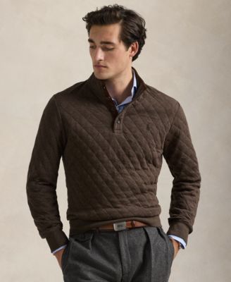 Polo Ralph Lauren - Men's Quilted Double-Knit Jersey Pullover