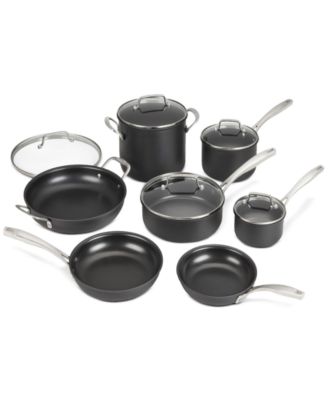 Cuisinart - 12-Pc. Professional Hard Anodized Nonstick Cookware Set