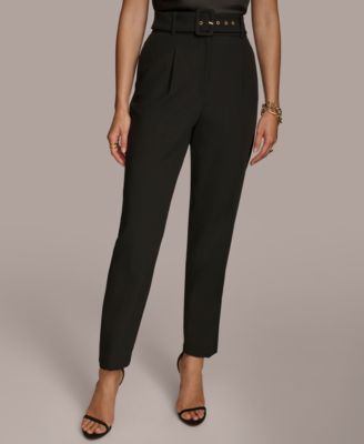 Donna Karan New York - Women's Belted Pleated Pants