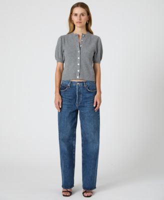 French Connection - Women's Vhari Puff-Sleeve Cardigan