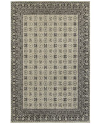 Oriental Weavers - Tidewater  Kandula Ivory/Grey 1'10" x 3' Area Rug