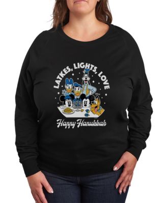 Hybrid Apparel - Plus Size Disney Hanukkah Graphic Pullover Top