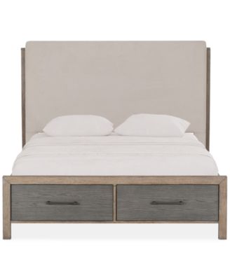 Furniture - Portmore King Upholstered Storage Bed, Created for Macy's