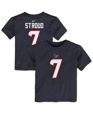 Nike - Toddler C.J. Stroud Navy Houston Texans Player Name Number T-Shirt