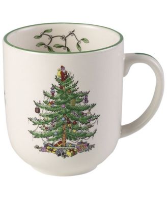 Spode - "Christmas Tree" Caf&eacute; Shape Mug, 12 oz.