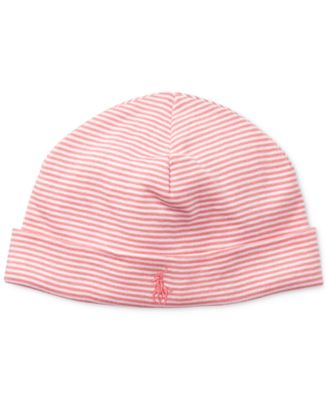 Polo Ralph Lauren - Baby Girls' Striped Beanie-Style Hat