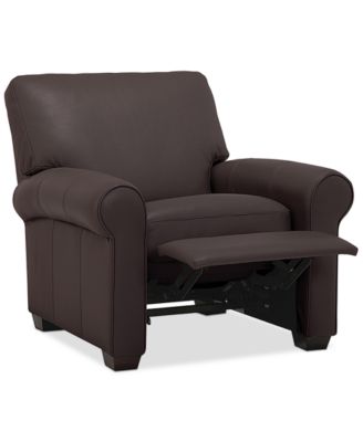 Furniture - Orid 36" Leather Pushback Recliner